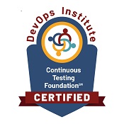 Logo Certification DevOps Continuous Testing Founation du DevOps Institute