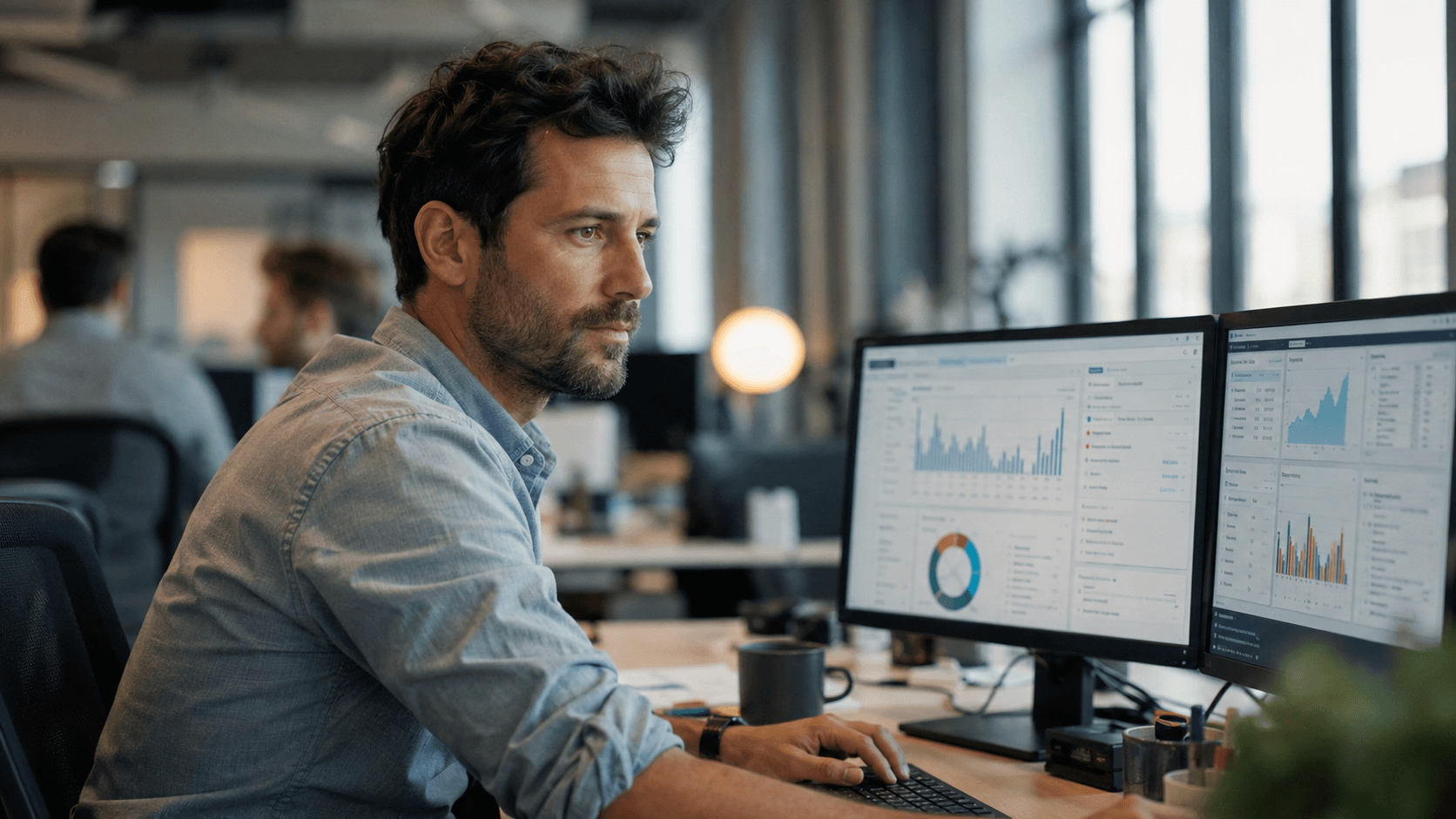 Analyste consultant des tableaux de bord de données