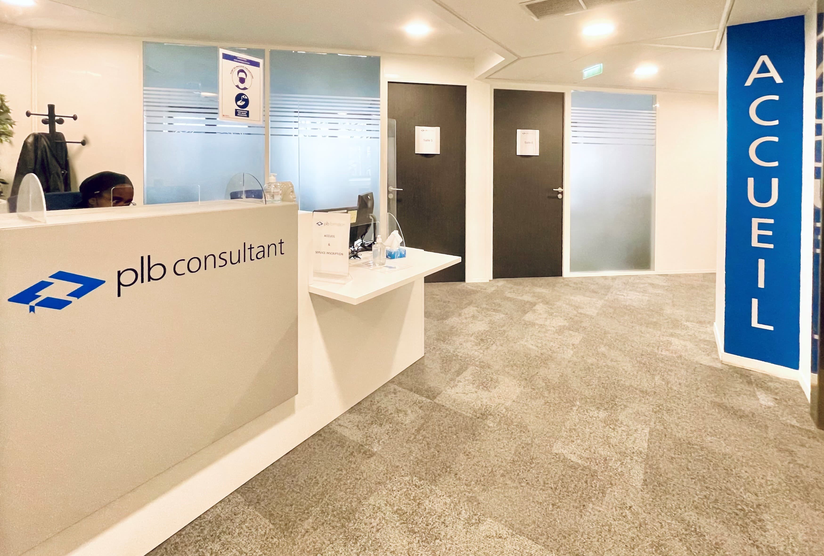 accueil du centre de formation plb à levallois-perret