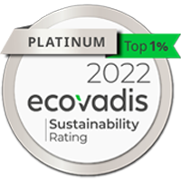 Médaille Platinium EcoVadis 2022 attribuée à PLB pour sa démarche RSE